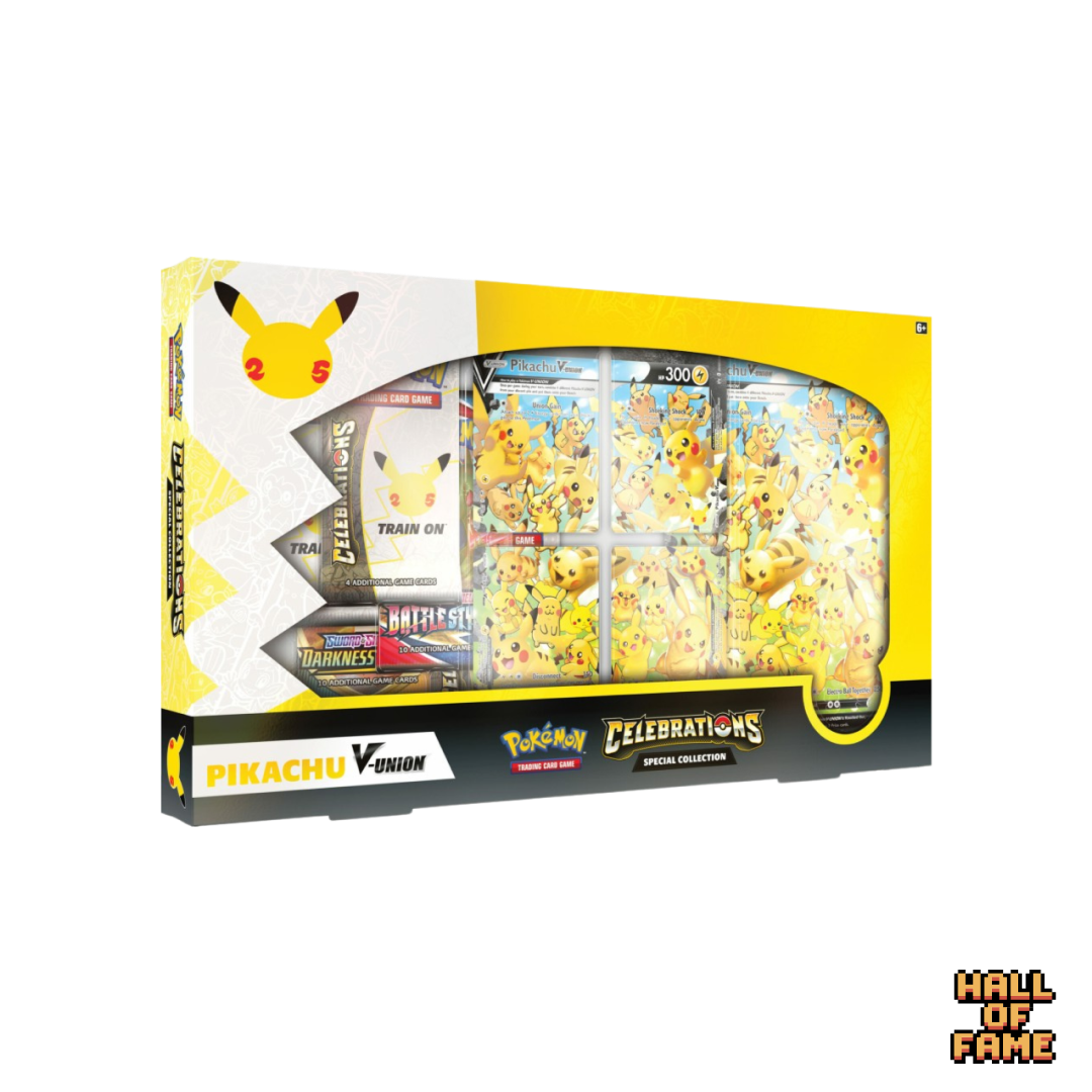 Pokémon TCG: 25th Anniversary Celebrations Pikachu V Union Box