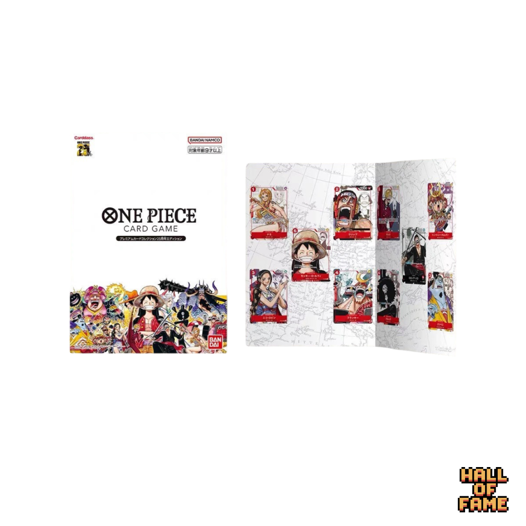 One Piece TCG: 25th Premium Anniversary Collection Folder