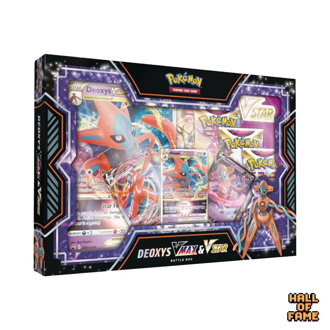 Pokémon TCG: Deoxys V Max & V Star Battle Box