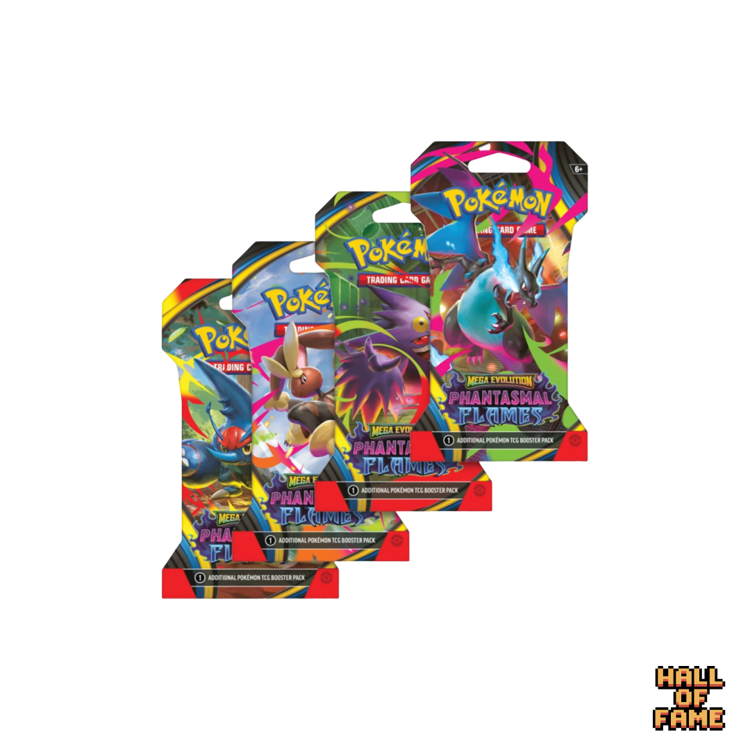 Pokémon TCG: Mega Evolution Phantasmal Flames (ME02) Sleeved Booster