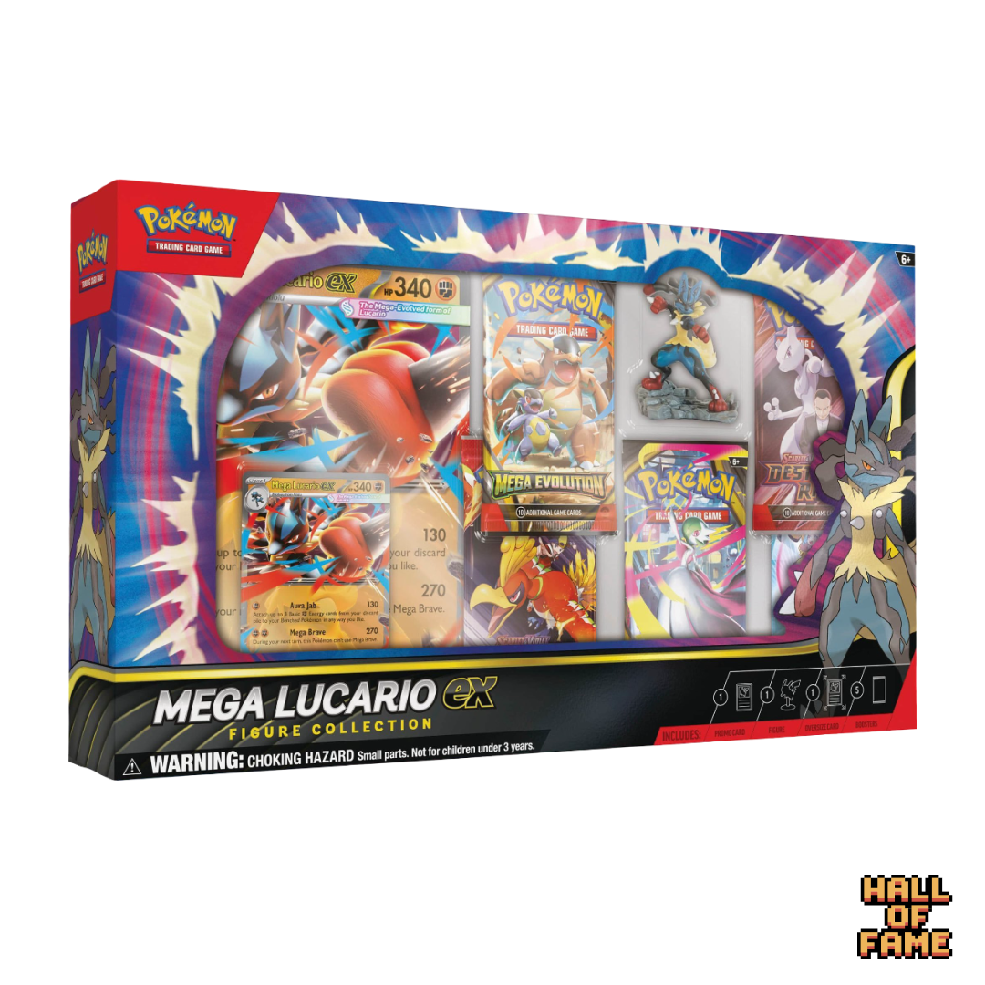 Pokémon TCG: Mega Lucario Ex Figure Collection