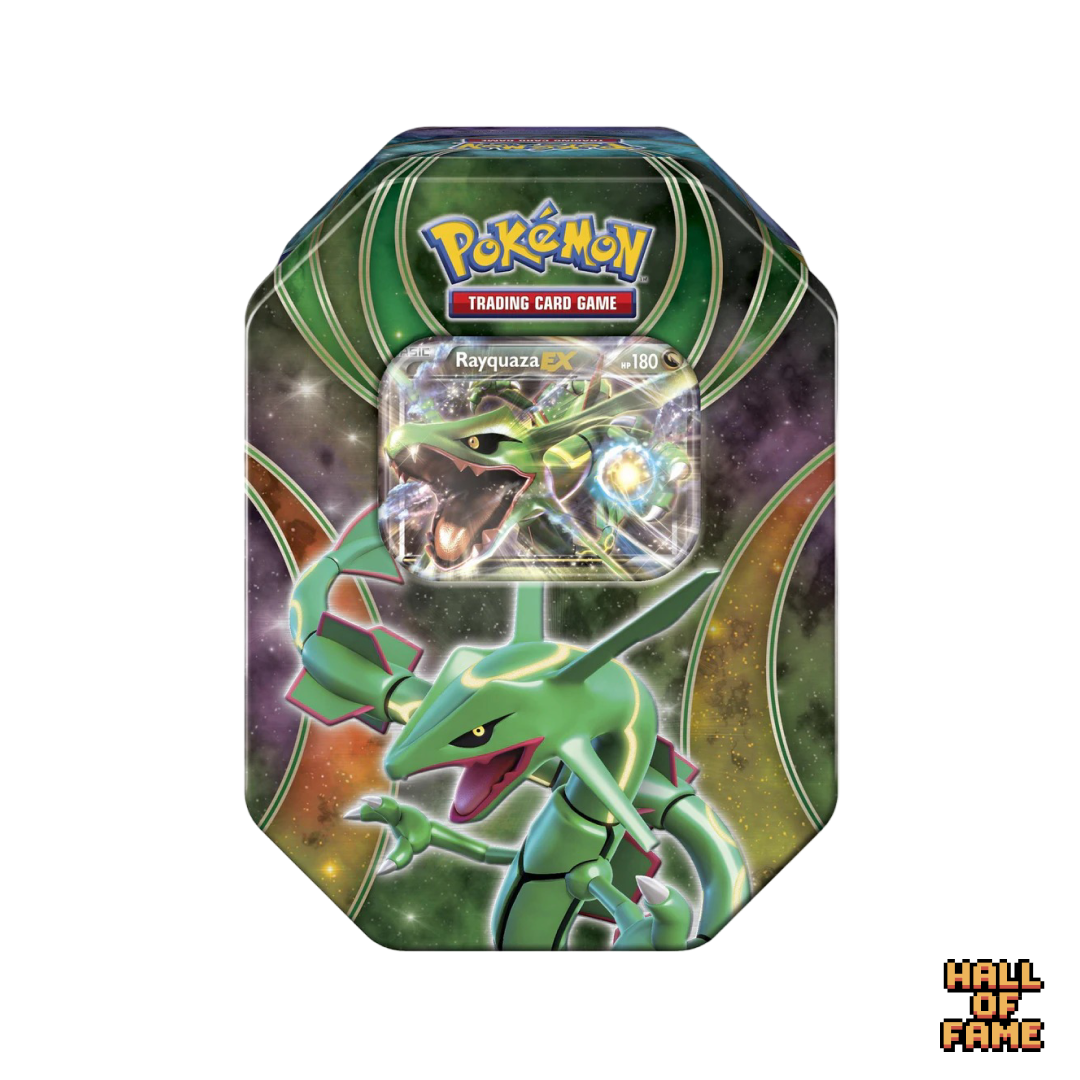 Pokémon TCG: Rayquaza Ex Battle Origins Tin 2017
