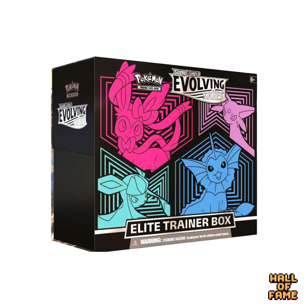Pokémon TCG: Sword & Shield Evolving Skies (SS07) Elite Trainer Box - Pink
