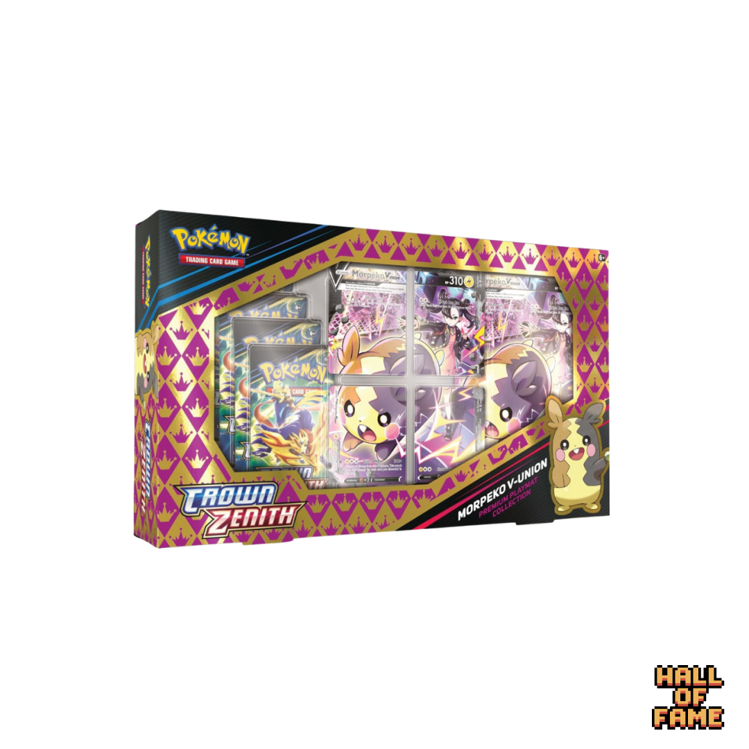 Pokémon TCG: Sword & Shield Crown Zenith (SS12.5) Premium Treasures Collection - Morpeko V Union