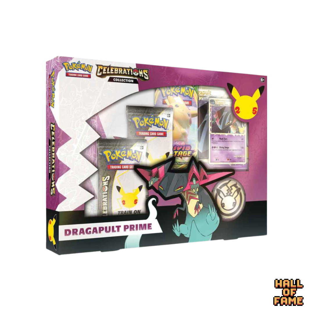 Pokémon TCG: 25th Anniversary Celebrations Dragapult Prime Box