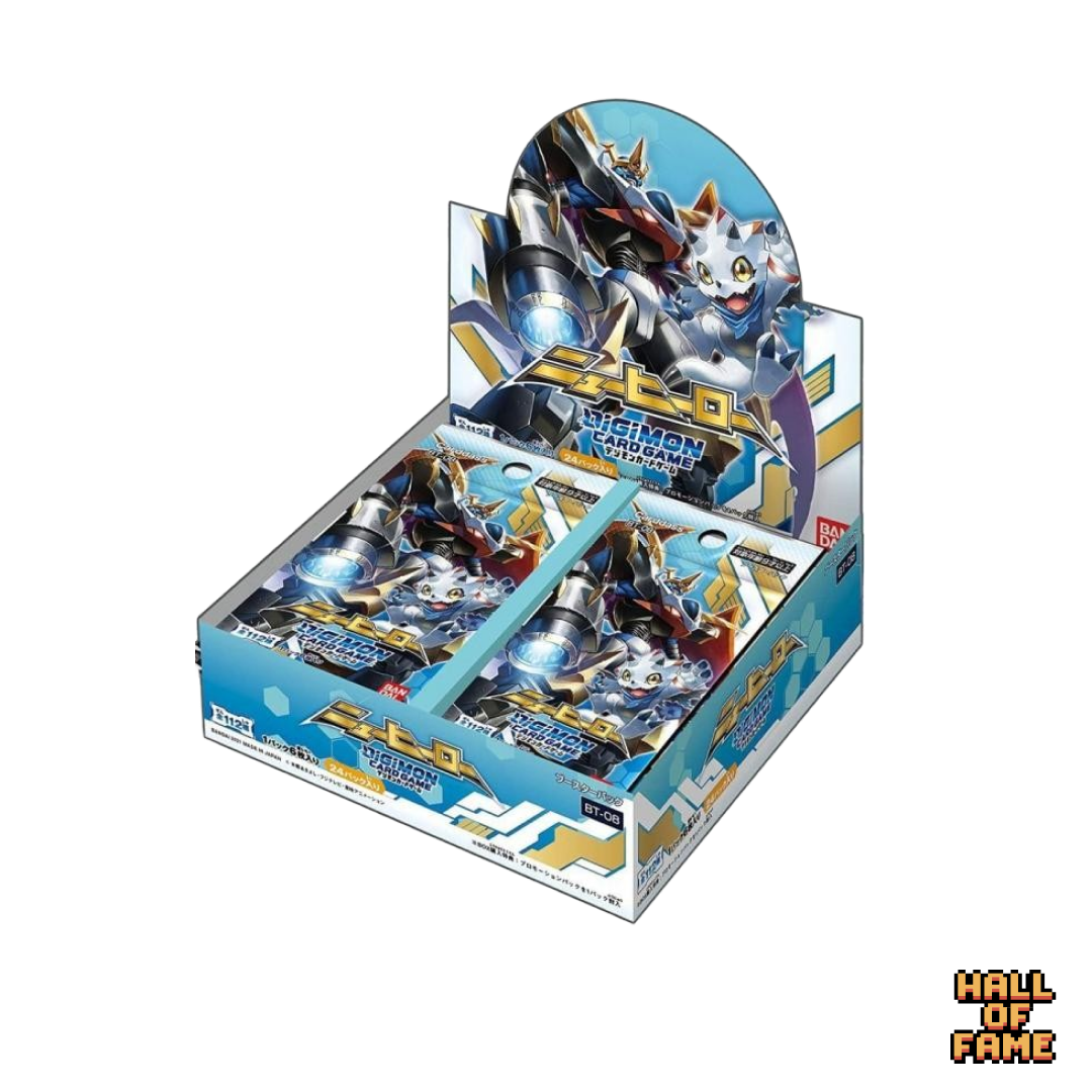 Digimon TCG: New Hero (BT-08) Booster Box