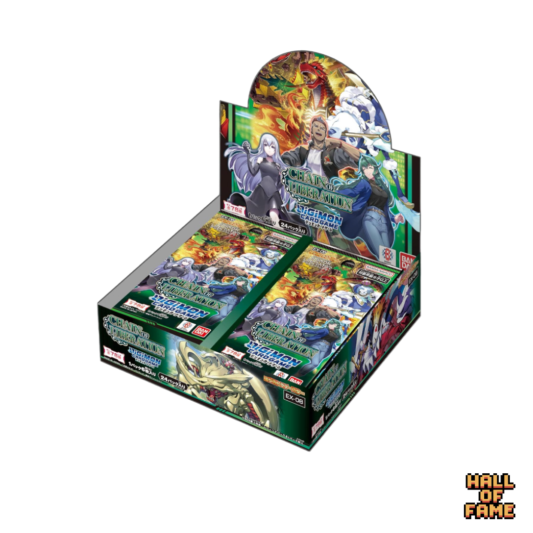 Digimon TCG: Chain of Liberation (EX-08) Booster Box