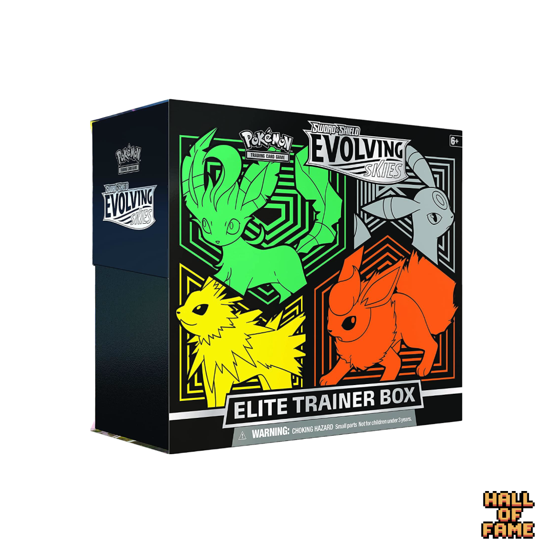 Pokémon TCG: Sword & Shield Evolving Skies (SS07) Elite Trainer Box - Green