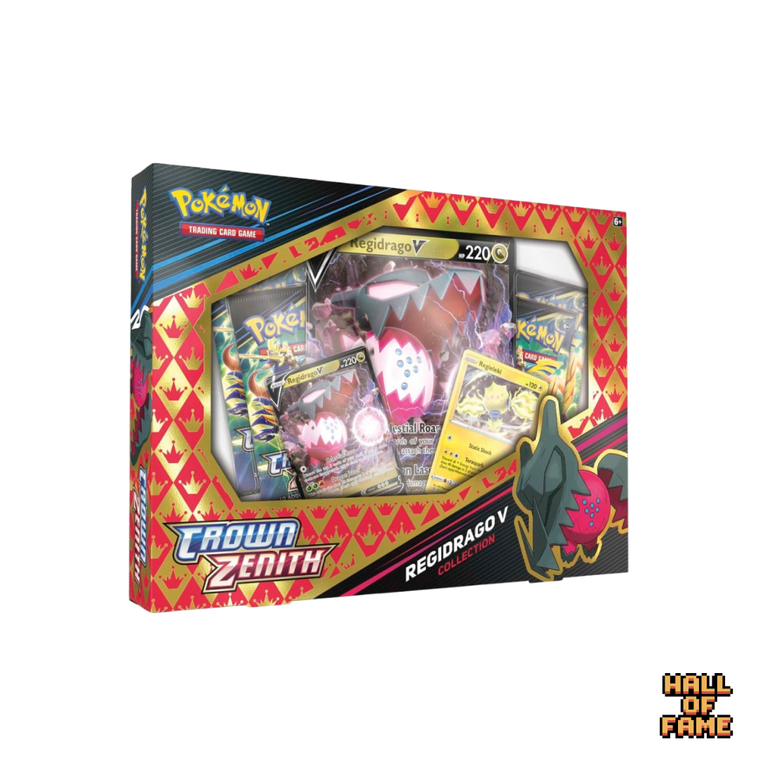Pokémon TCG: Sword & Shield Crown Zenith (SS12.5) V Box - Regidrago