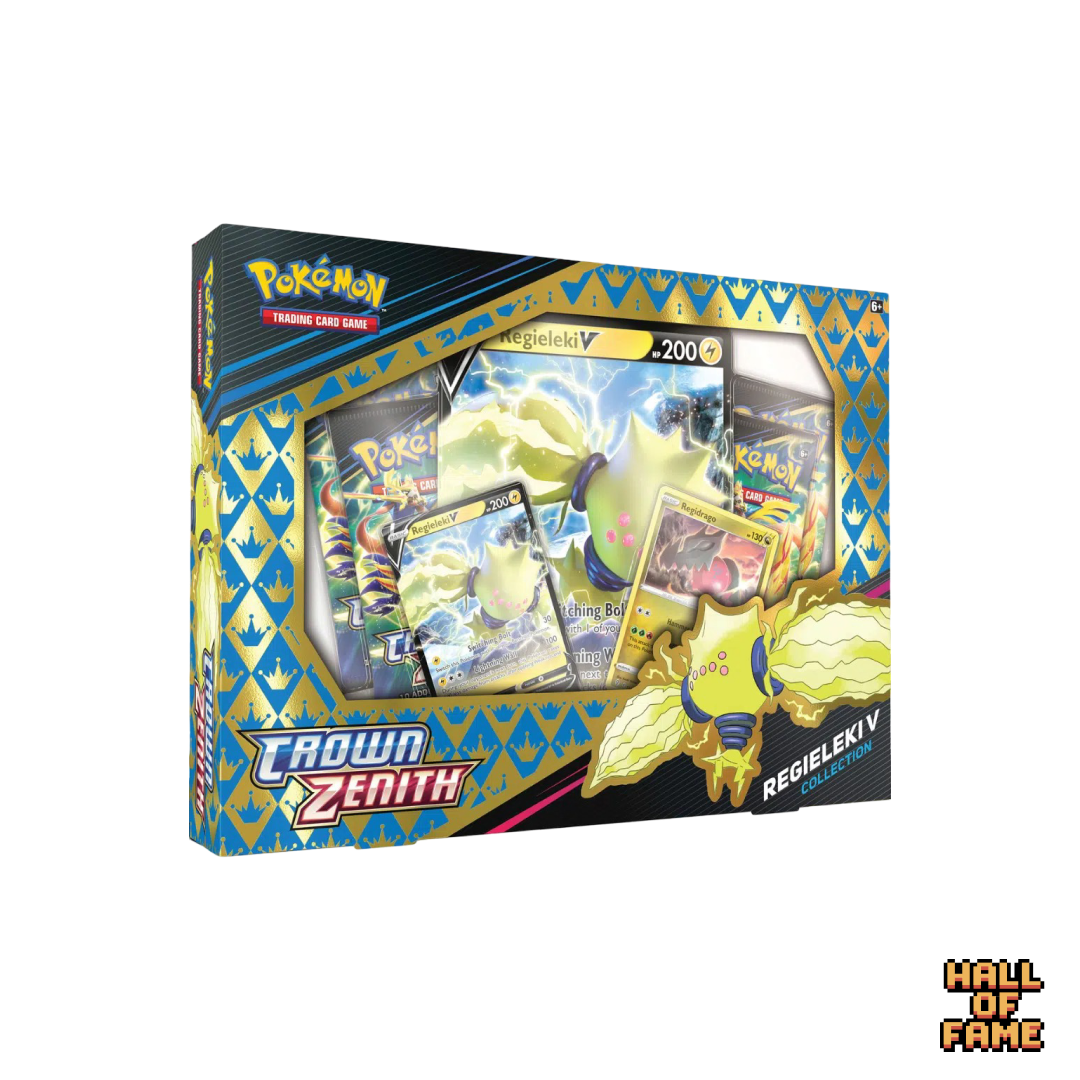 Pokémon TCG: Sword & Shield Crown Zenith (SS12.5) V Box - Regieleki