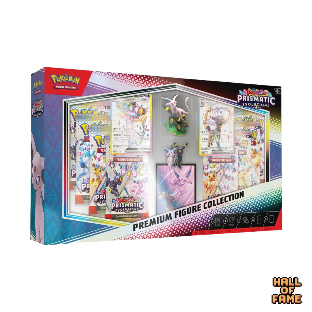 Pokémon TCG: Scarlet & Violet Prismatic Evolutions (SV8.5) Premium Figure Collection