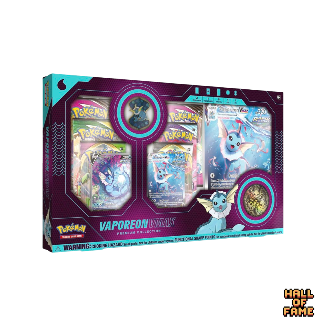 Pokémon TCG: Vaporeon V Max Premium Collection
