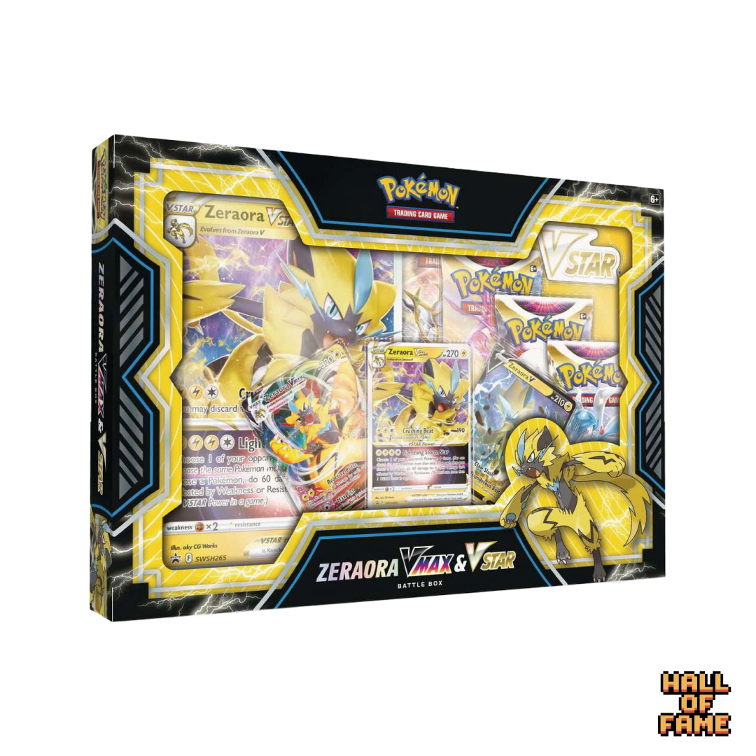 Pokémon TCG: Zeraora V Max & V Star Battle Box