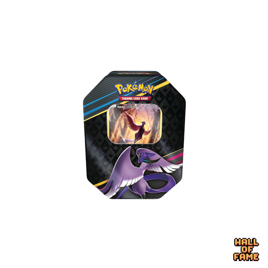 Pokémon TCG: Sword & Shield Crown Zenith (SS12.5) Art Tin (4 packs) - Articuno