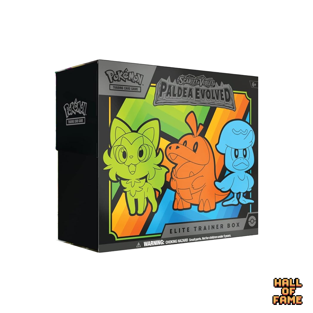 Pokémon TCG: Scarlet & Violet Paldea Evolved (SV02) Elite Trainer Box