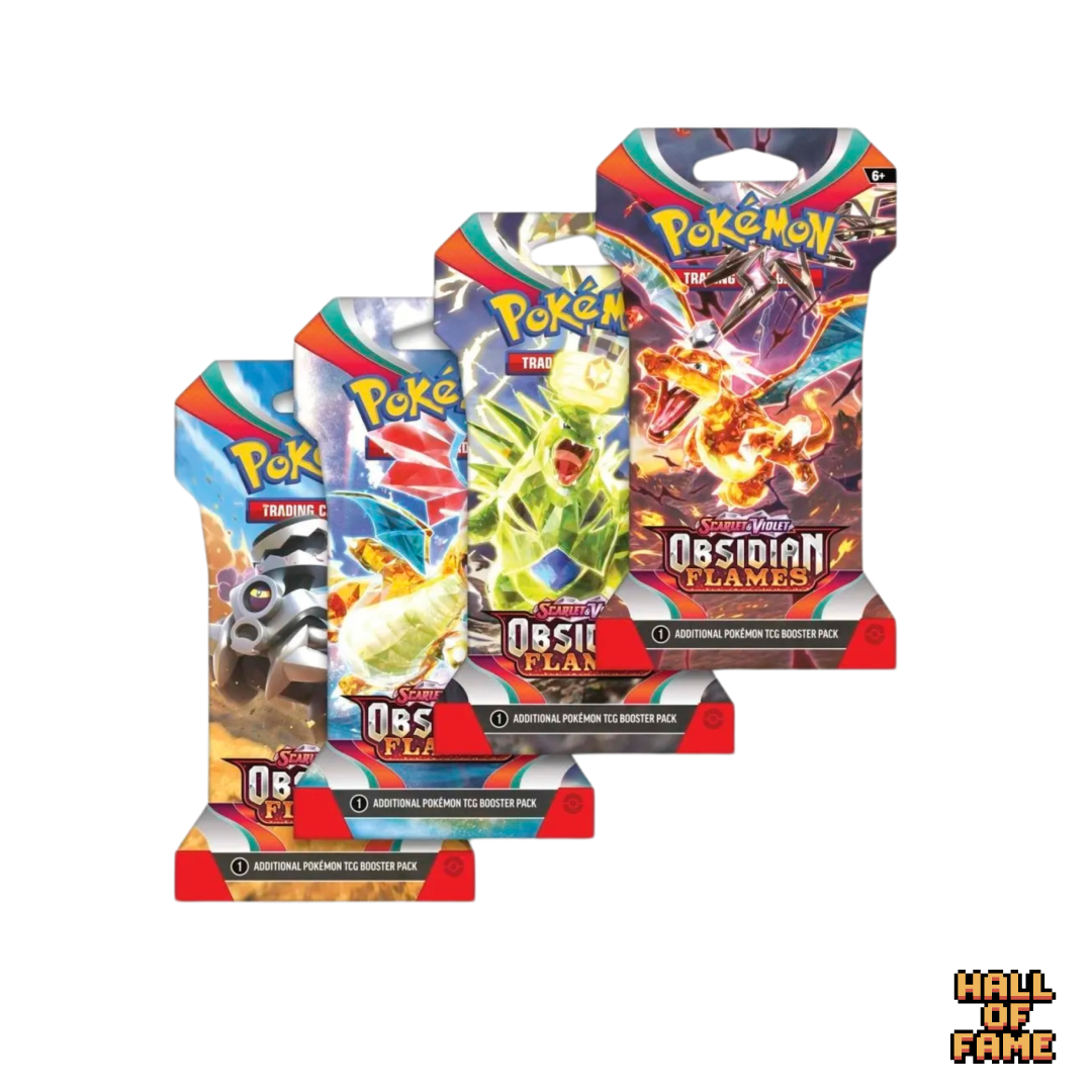 Pokémon TCG: Scarlet & Violet Obsidian Flames (SV03) Sleeved Booster Pack