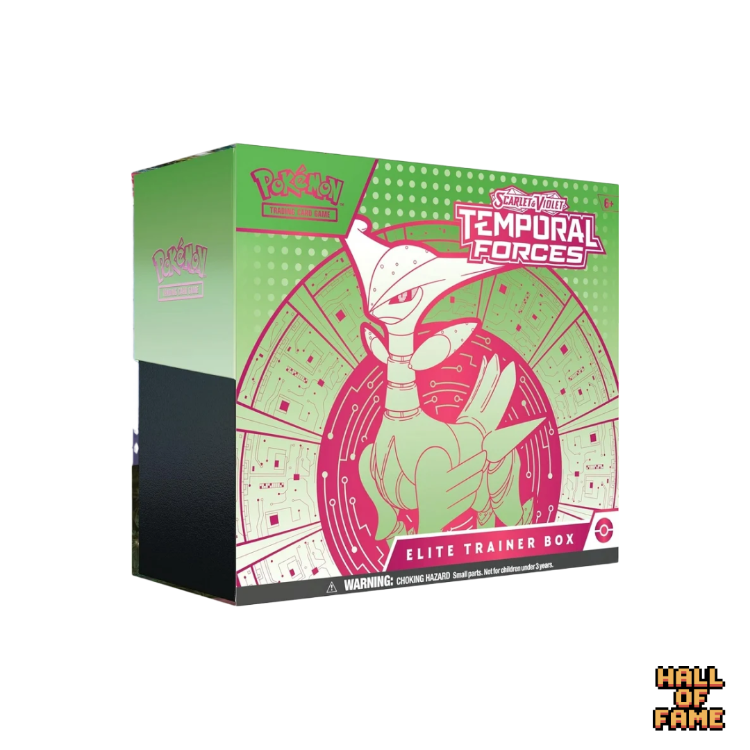 Pokémon TCG: Scarlet & Violet Temporal Forces (SV05) Elite Trainer Box - Iron Leaves