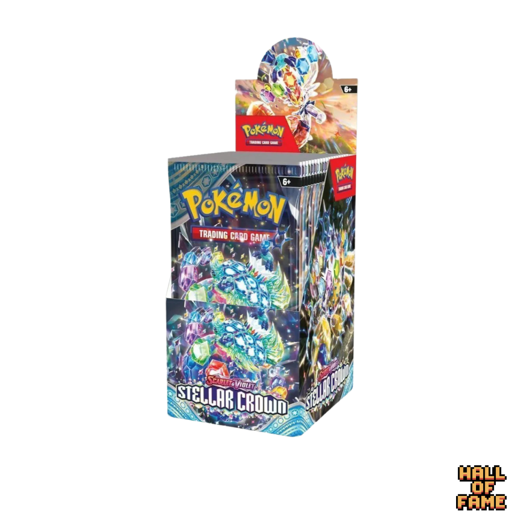 Pokémon TCG: Scarlet & Violet Stellar Crown (SV07) Half Booster Box