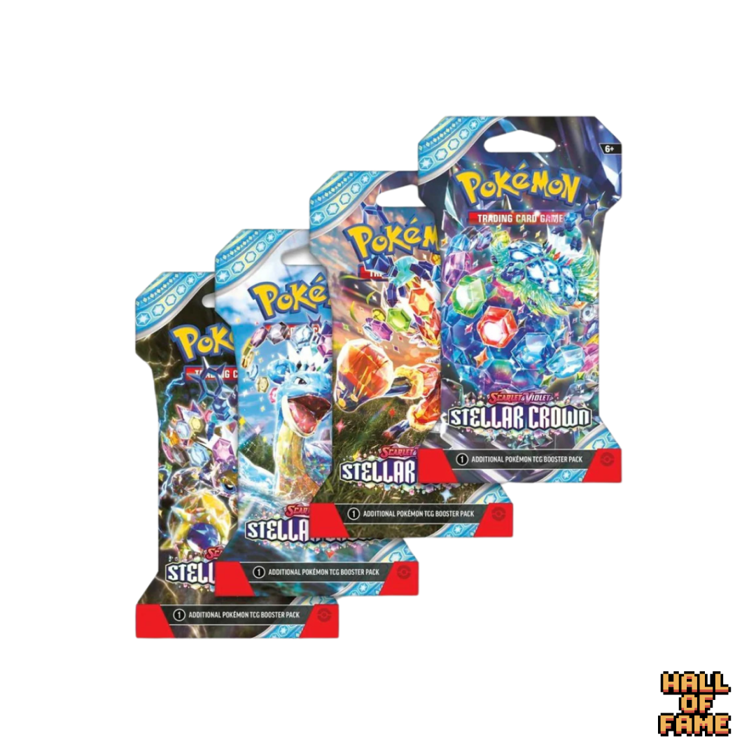 Pokémon TCG: Scarlet & Violet Stellar Crown (SV07) Sleeved Booster Pack