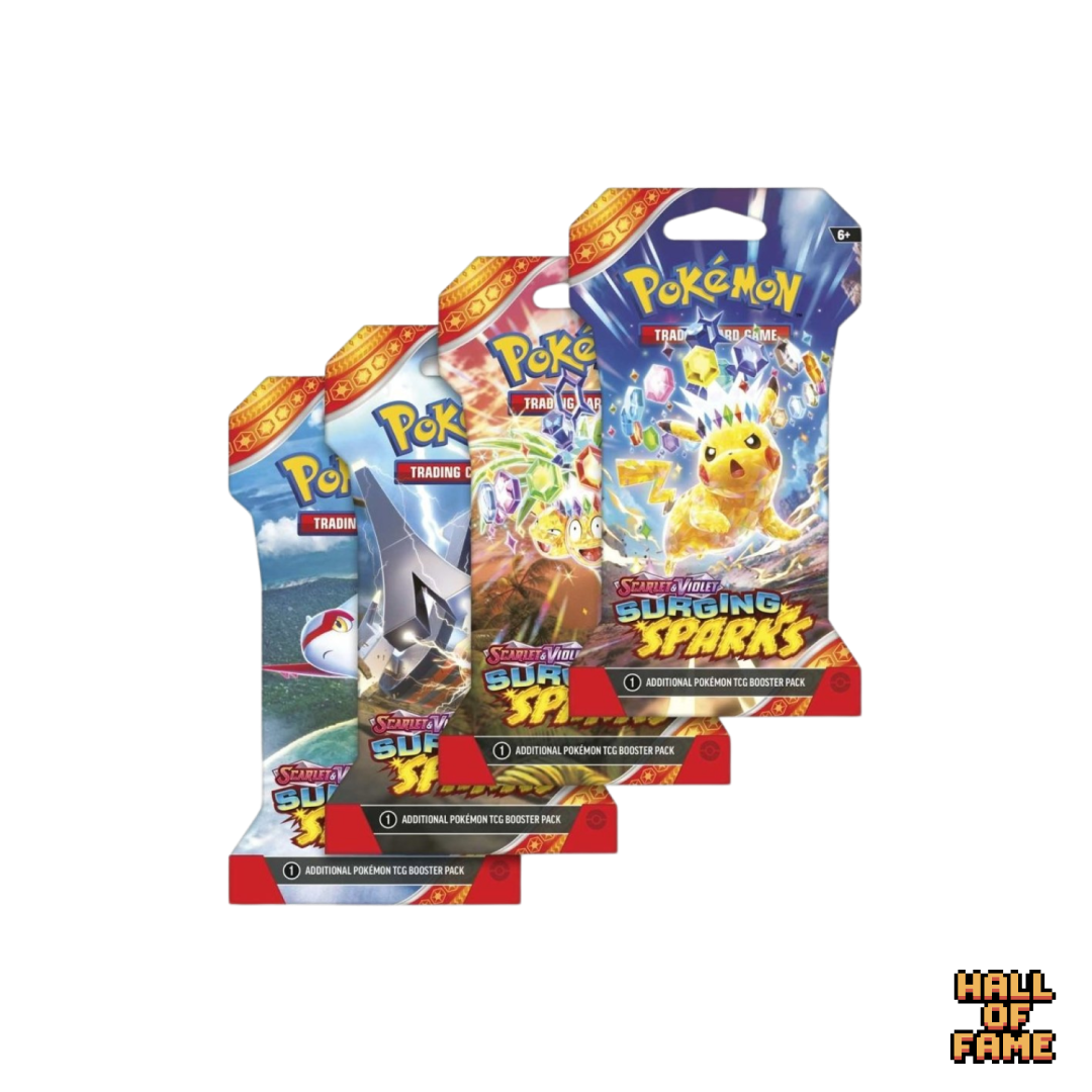 Pokémon TCG: Scarlet & Violet Surging Sparks (SV08) Sleeved Booster Pack
