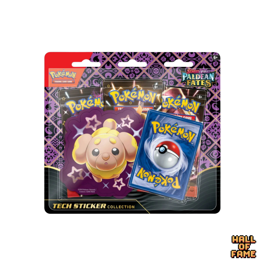 Pokémon TCG: Scarlet & Violet Paldean Fates (SV4.5) Tech Sticker Collection - Fidough