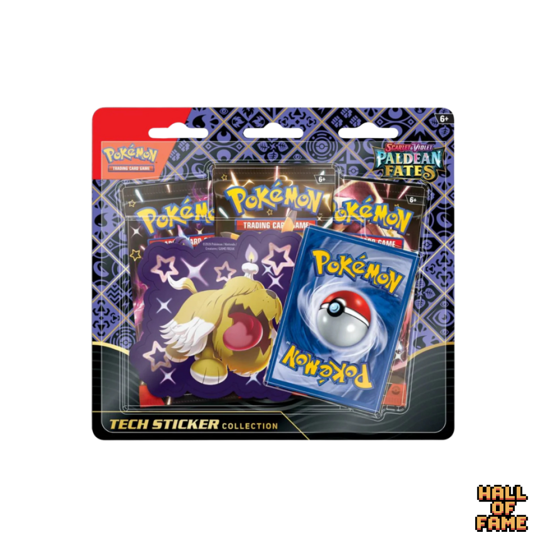 Pokémon TCG: Scarlet & Violet Paldean Fates (SV4.5) Tech Sticker Collection - Greavard