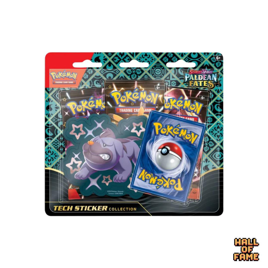 Pokémon TCG: Scarlet & Violet Paldean Fates (SV4.5) Tech Sticker Collection - Maschiff