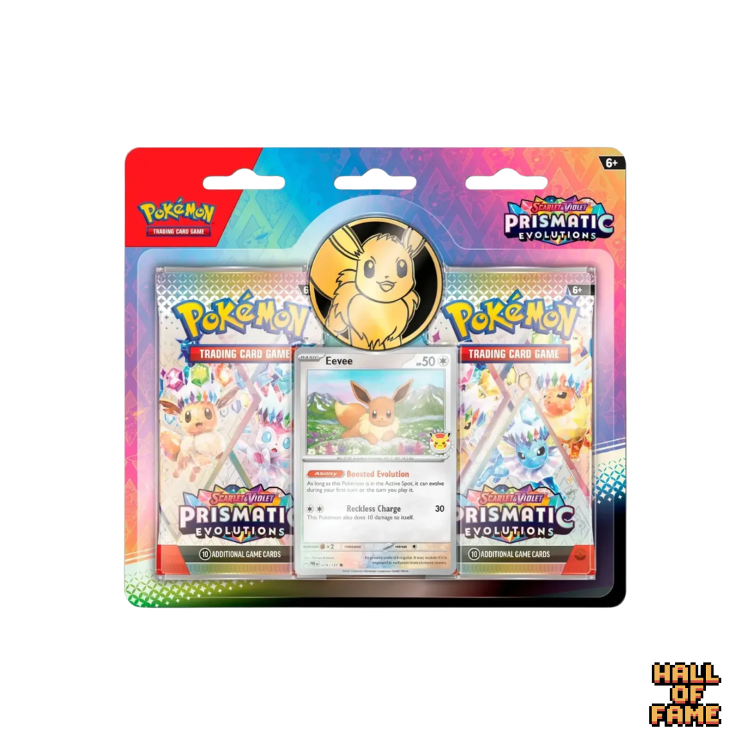 Pokémon TCG: Scarlet & Violet Prismatic Evolutions (SV8.5) Blister 2 Booster Pack