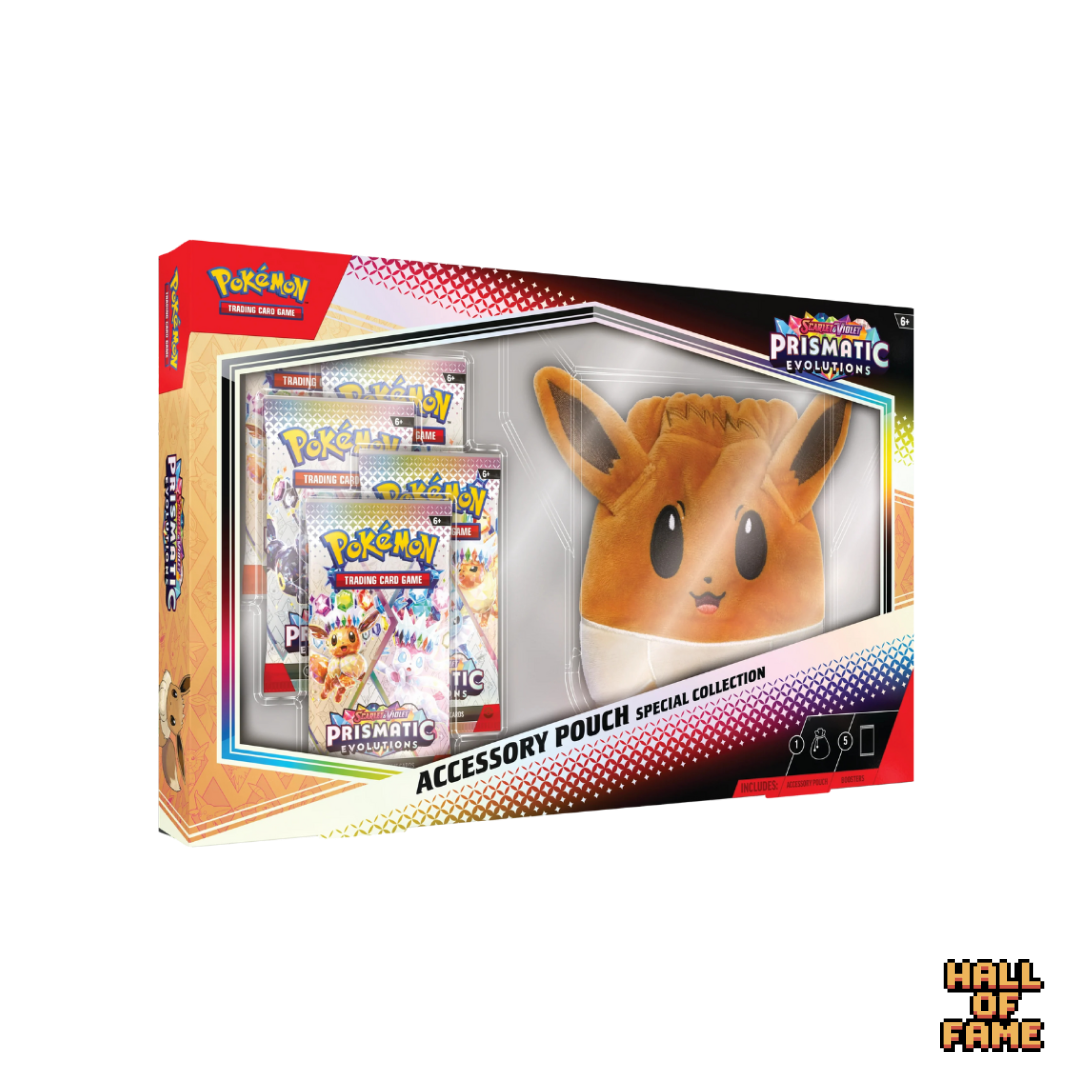 Pokémon TCG: Scarlet & Violet Prismatic Evolutions (SV8.5) Accessory Pouch Collection