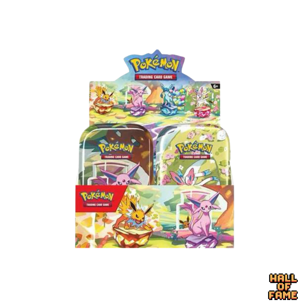 Pokémon TCG: Scarlet & Violet Prismatic Evolutions (SV8.5) Mini Tin