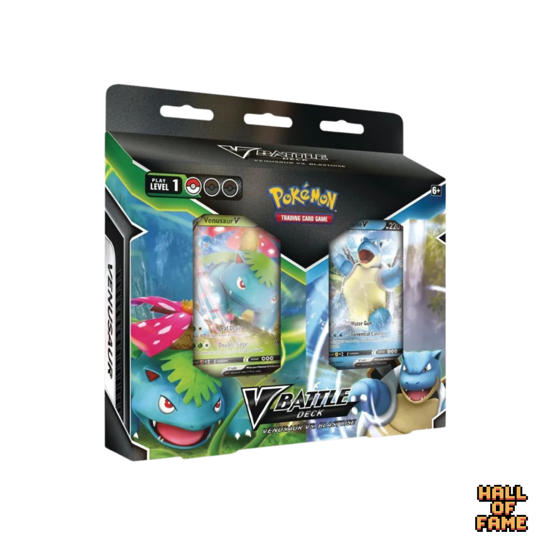 Pokémon TCG: Venusaur Blastoise V Battle Deck